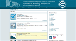Desktop Screenshot of jergym.cz