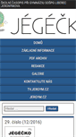 Mobile Screenshot of jegecko.jergym.cz